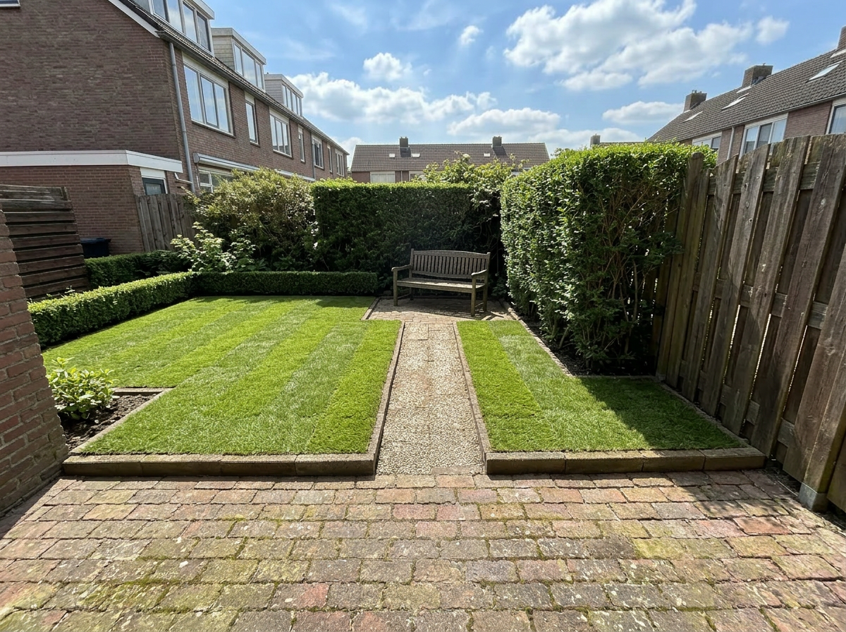 Tuinrenovatie — Na